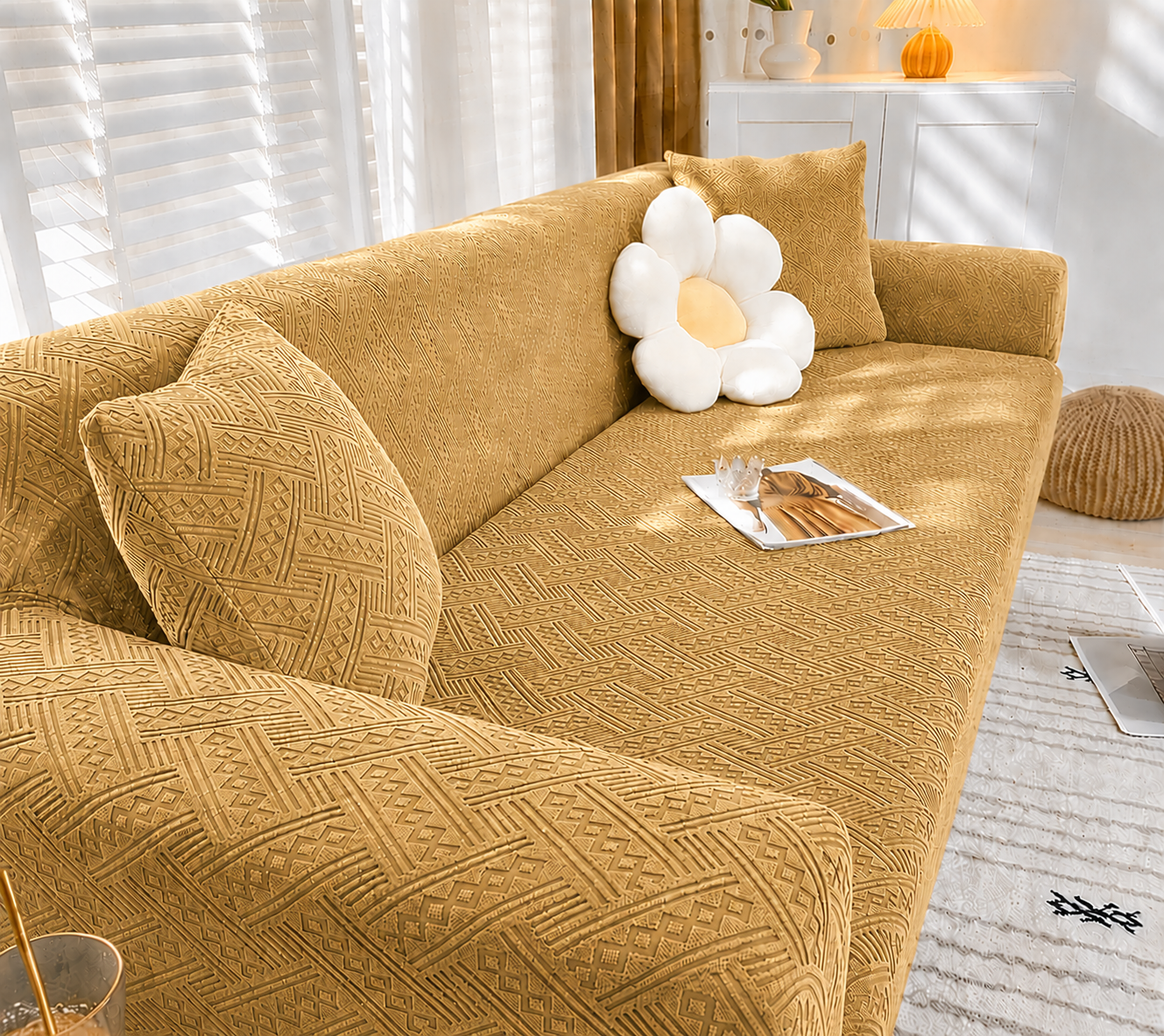 NEW ROYAL WAVE SOFA COVERS-SKIN